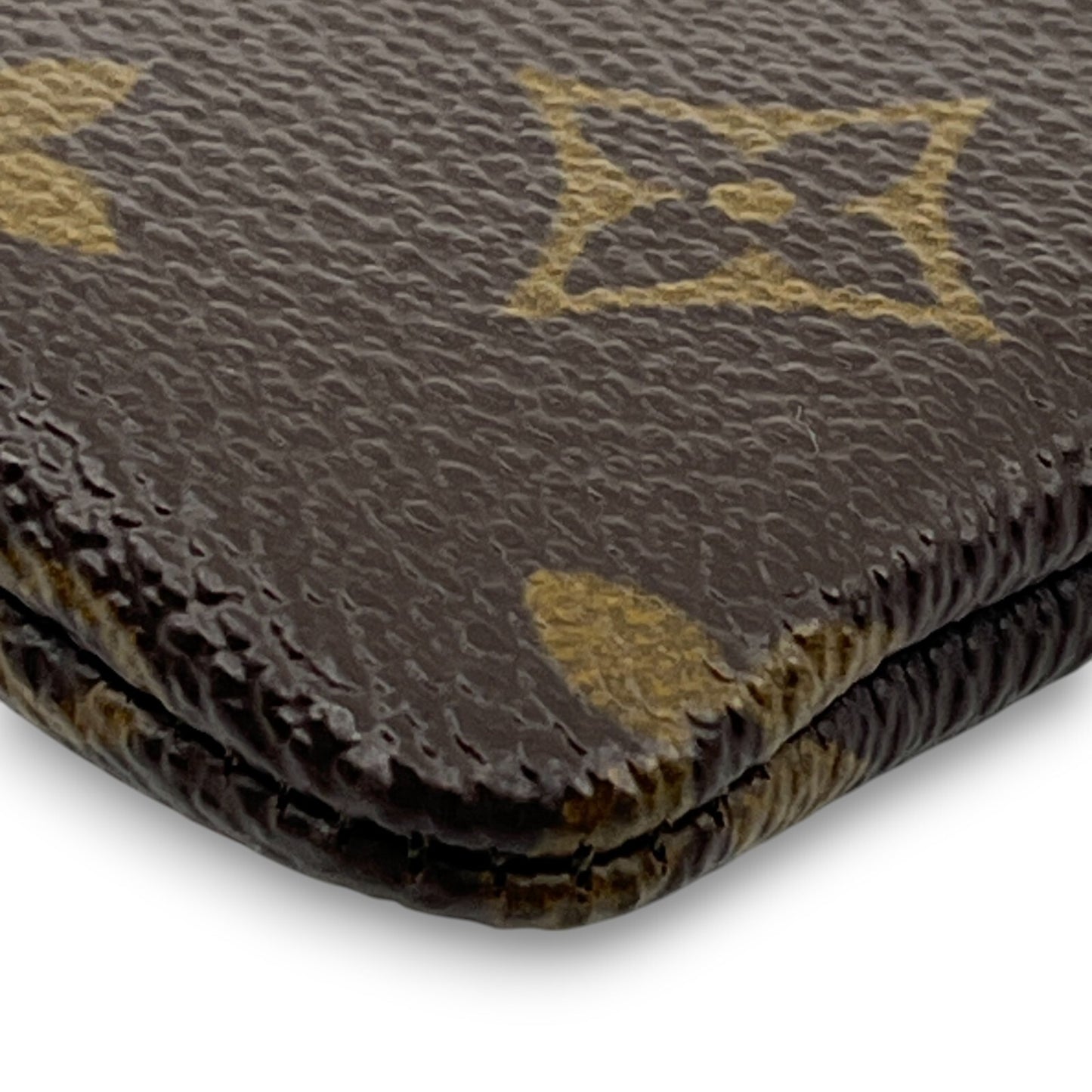 Louis Vuitton Monogram Pochette Cles Coin Purse and Keychain