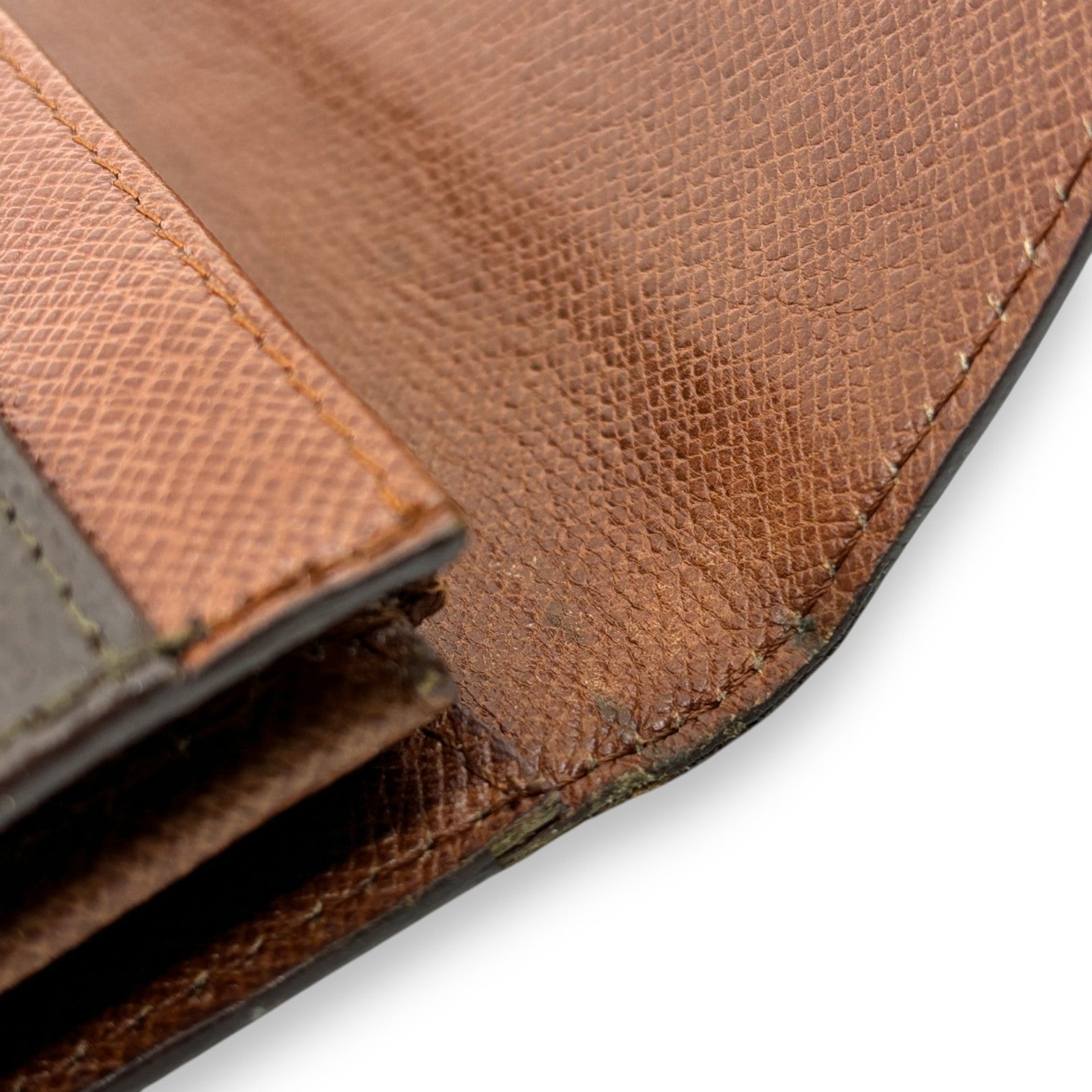 Louis Vuitton Monogram Porte Monnaie Zip Bifold Wallet M61735