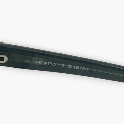 Emilio Pucci Light Gray Sunglasses EP671S Gradient Lenses w/ Case & Box