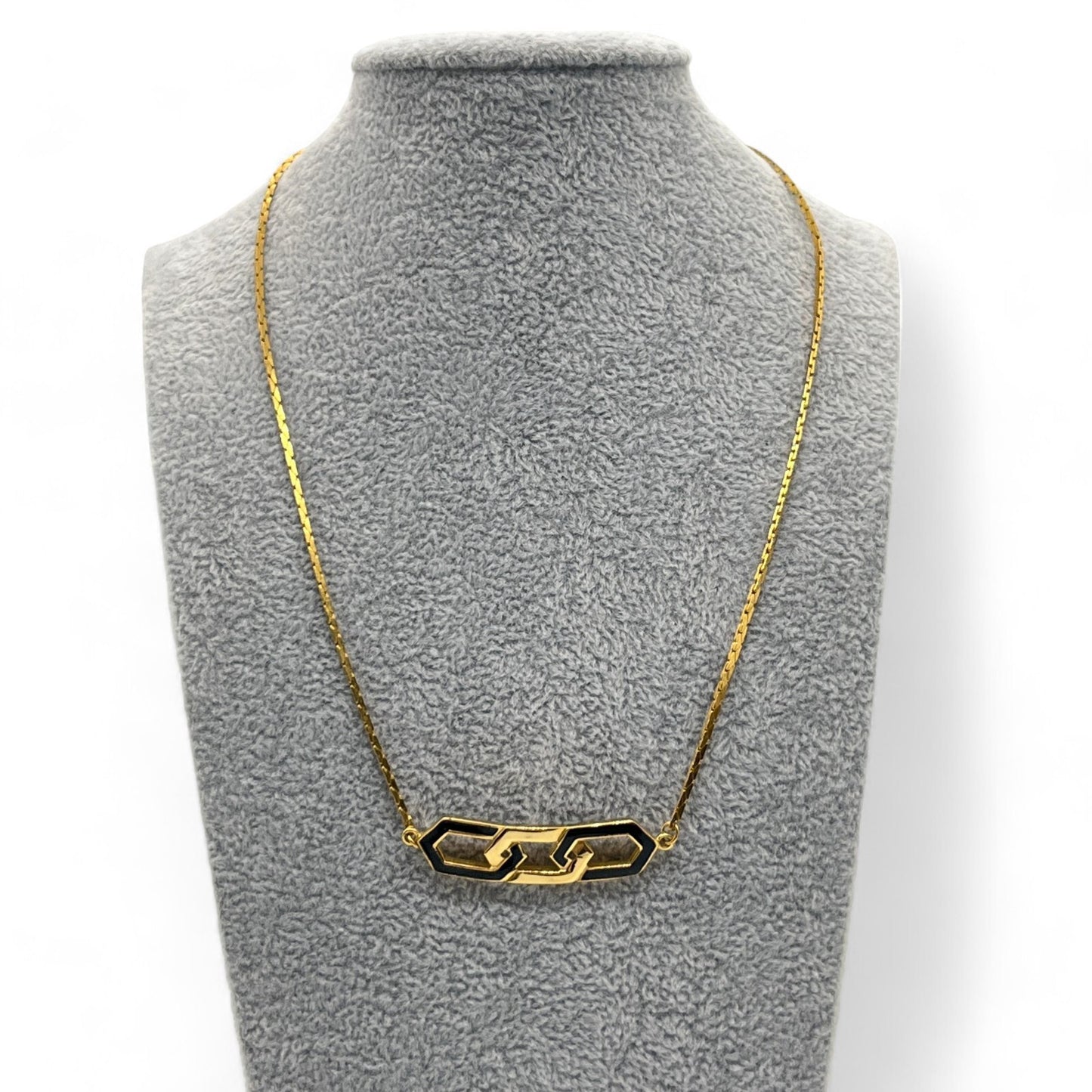 Givenchy GG Logo Pendant Necklace in Gold-Tone