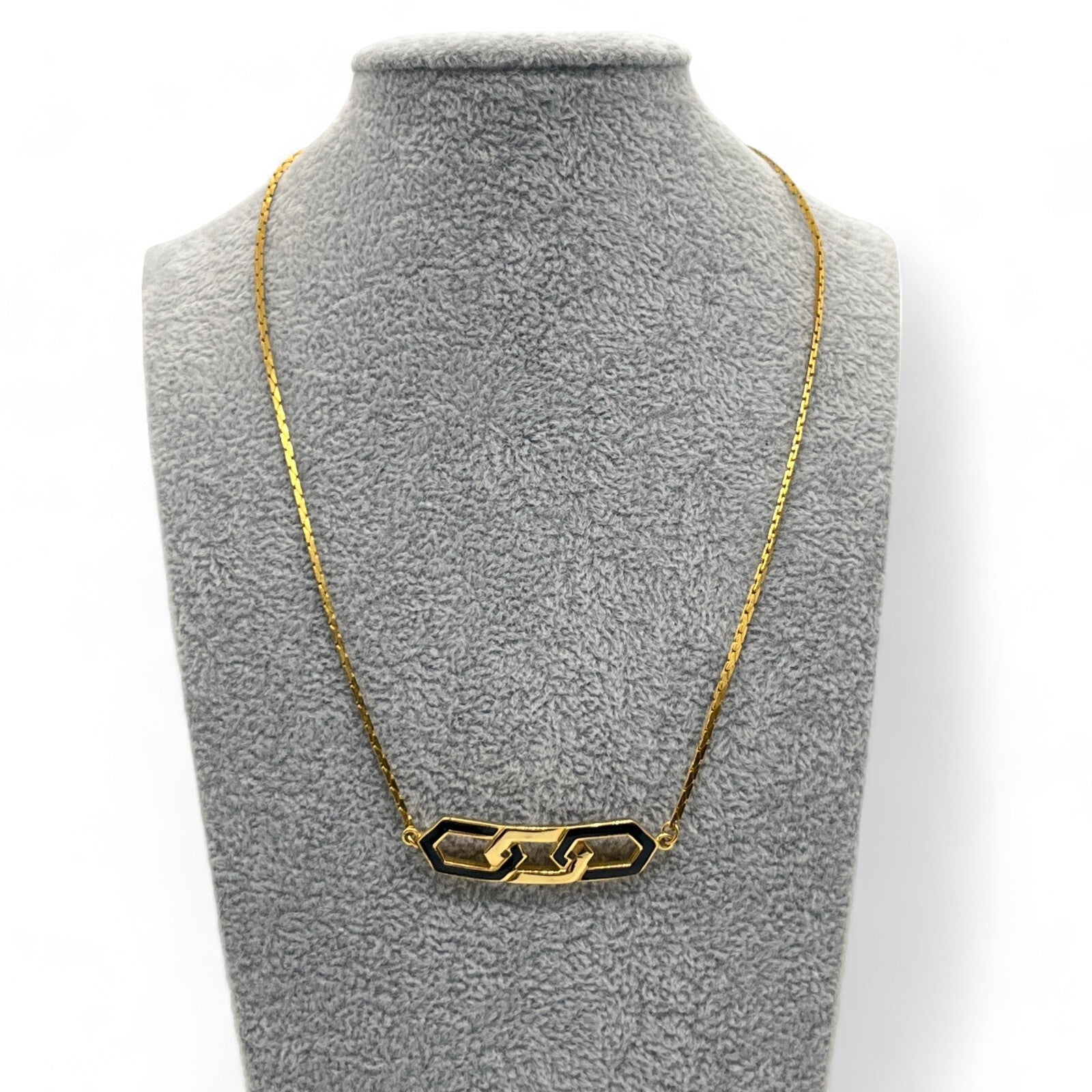 Givenchy GG Logo Pendant Necklace in Gold-Tone