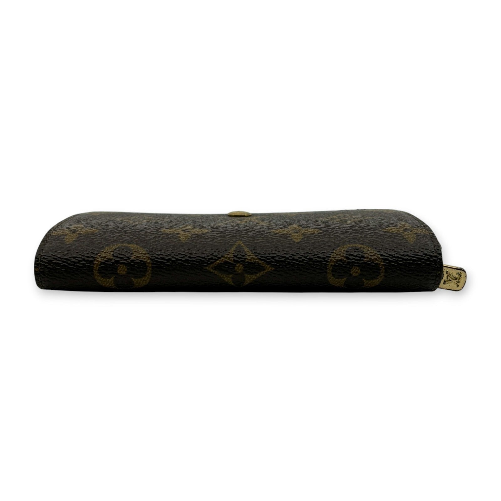Louis Vuitton Monogram Porte Monnaie Zip Bifold Wallet M61735