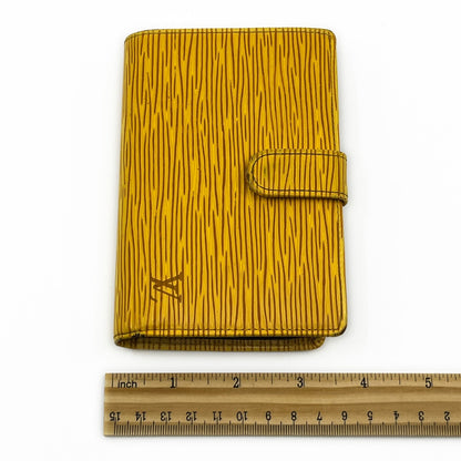 Louis Vuitton Epi Porto Monet Billet Viennois Compact Wallet in Yellow