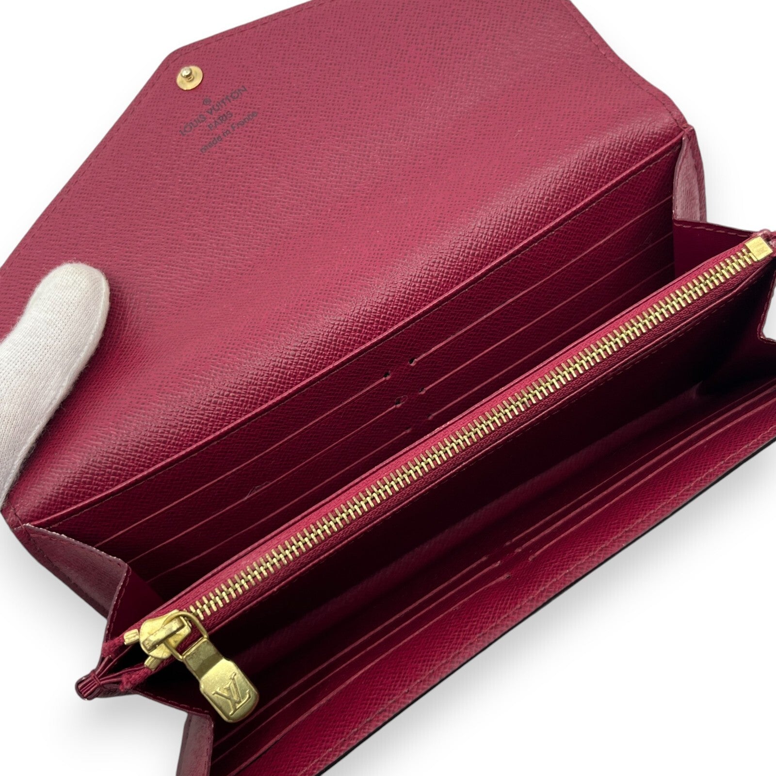 Louis Vuitton Monogram Portefeuille Sarah Long Wallet M62234