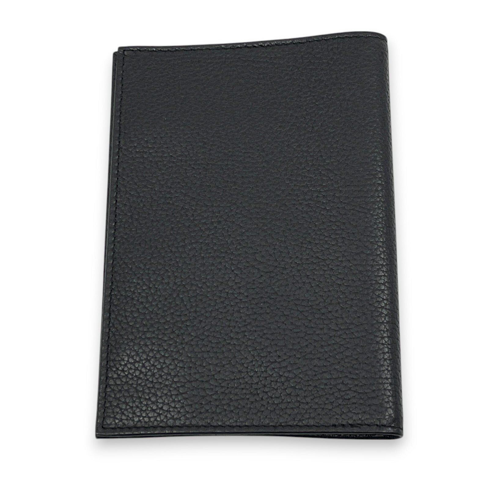 Longchamp Leather Card Holder Black with Box