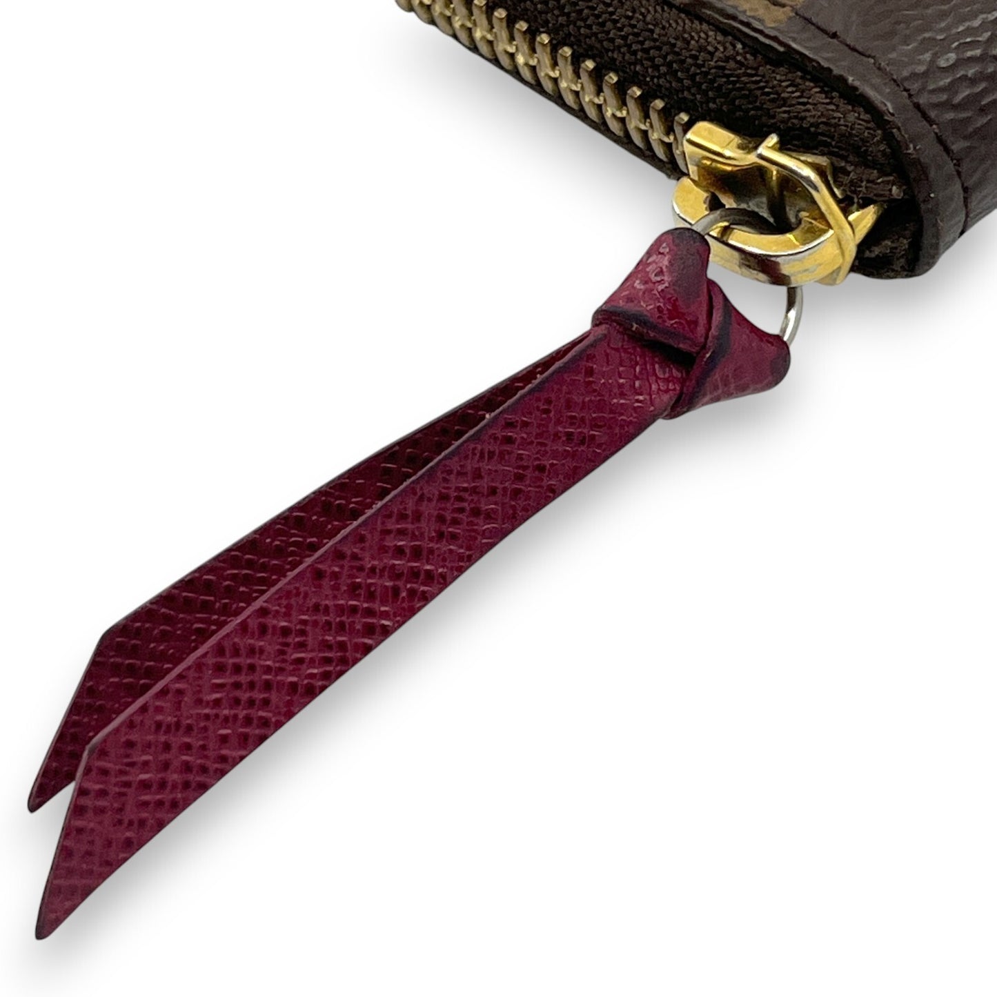 Louis Vuitton Monogram Portefeuille Clemence Zip-Around Wallet