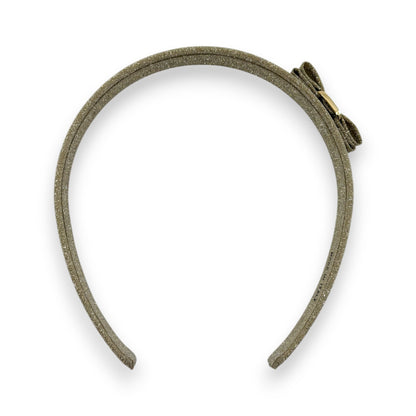 Salvatore Ferragamo Vara Glitter Silver Headband Hair Accessory