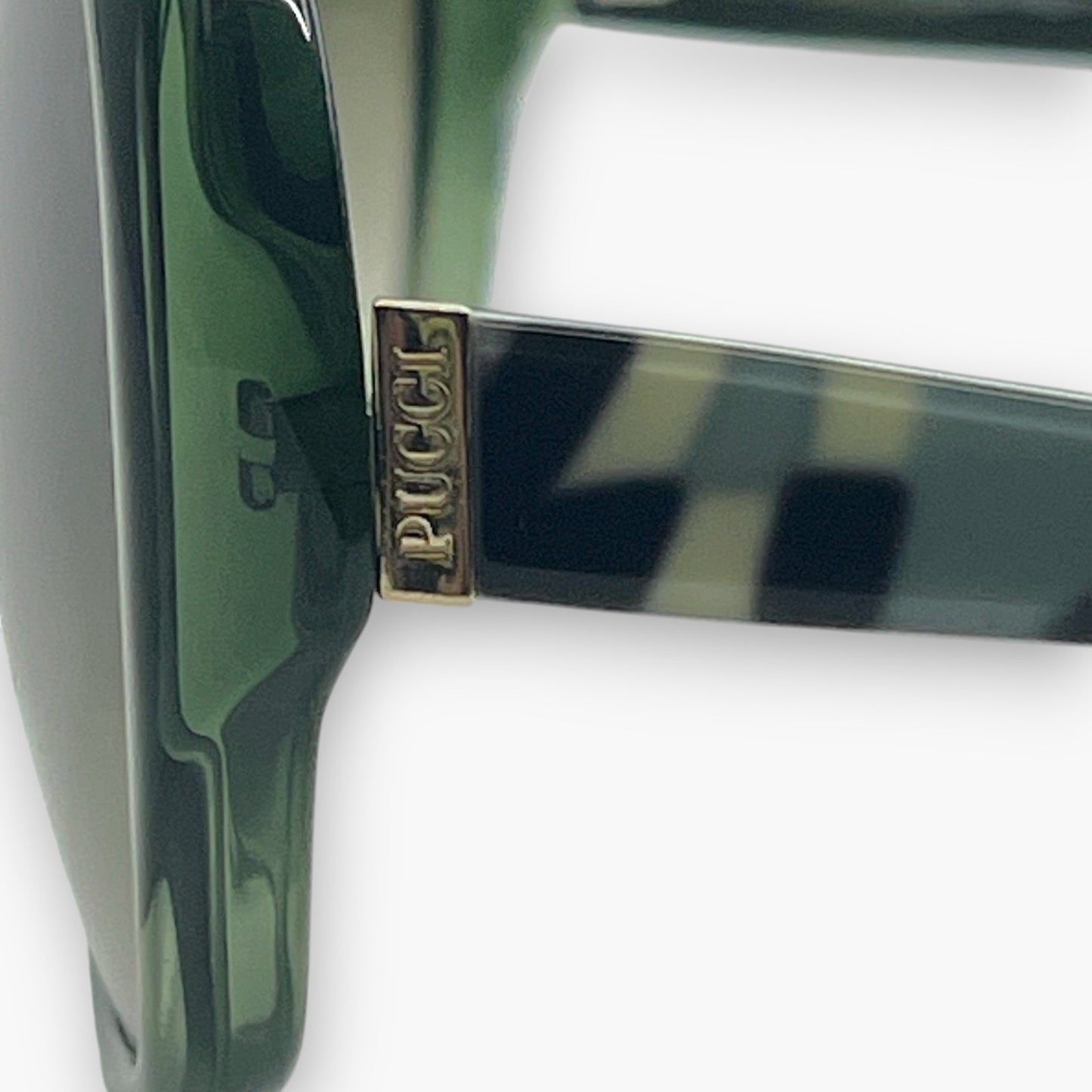 Emilio Pucci Light Gray Sunglasses EP671S Gradient Lenses w/ Case & Box