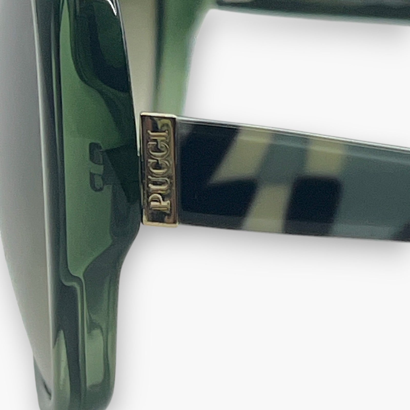 Emilio Pucci Light Gray Sunglasses EP671S Gradient Lenses w/ Case & Box