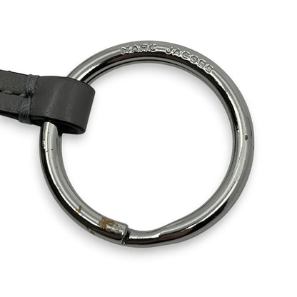 Marc Jacobes Leather Top Zip Coin Purse and Card Case in Gray