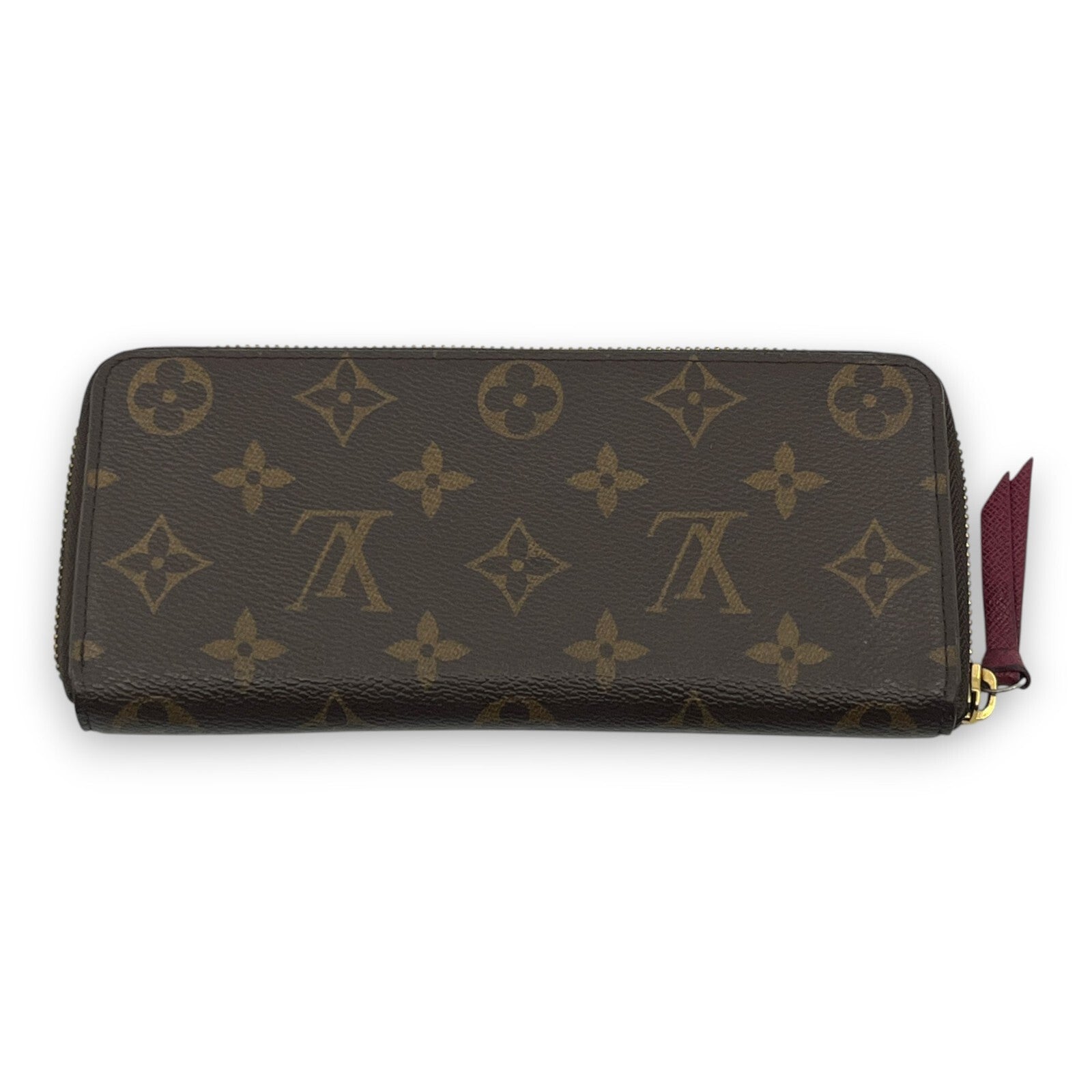 Louis Vuitton Monogram Portefeuille Clemence Zip-Around Wallet