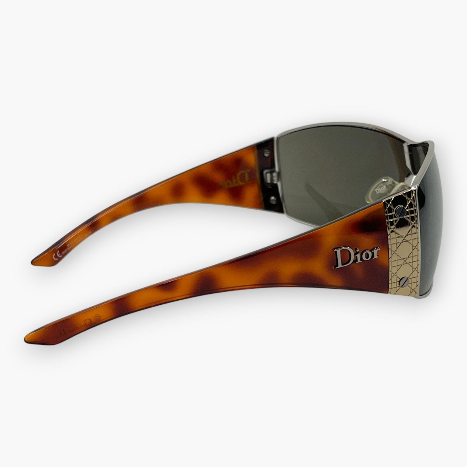 Christian Dior Gray Shield Sunglasses MIXT 2 TRXOX 125 Made in Italy