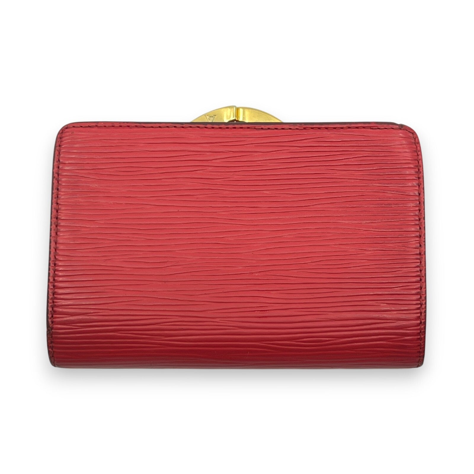 Louis Vuitton Epi Porto Monet Billet Viennois Compact Wallet in Red