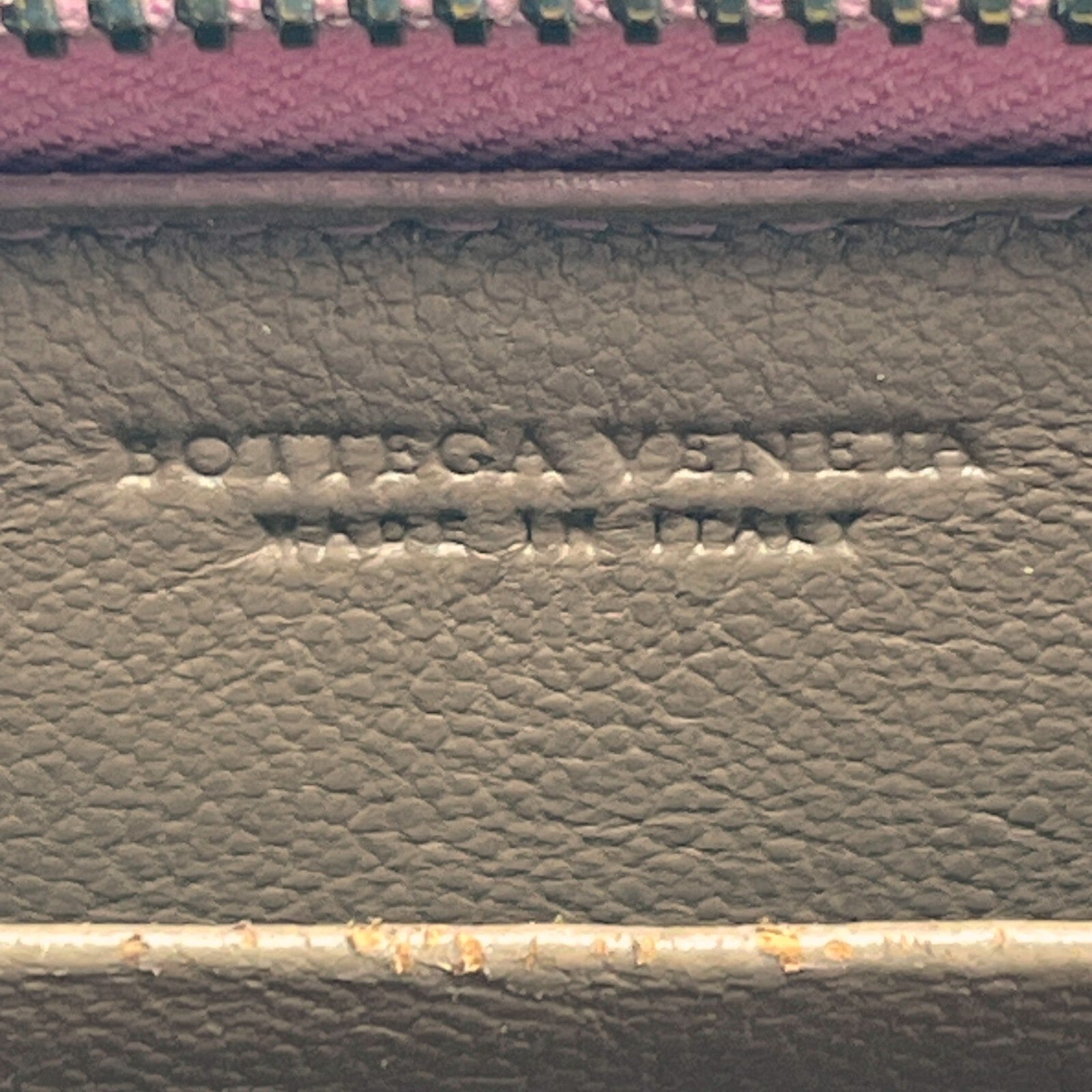 Bottega Veneta Intrecciato Leather Compact Zip-Around Wallet Pink