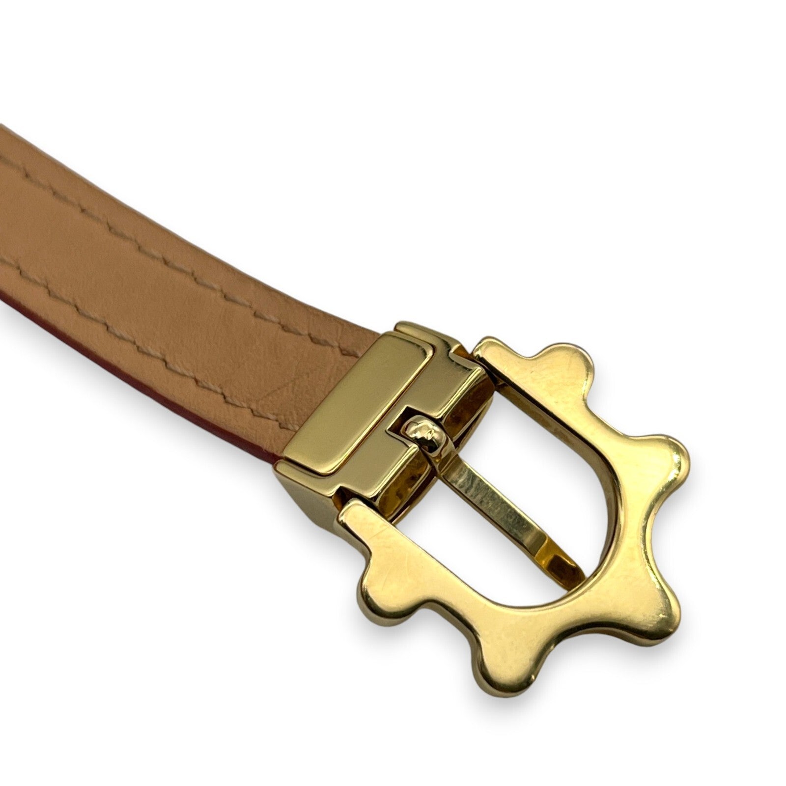 Louis Vuitton Monogram Vernis Triple Tour Bracelet Red