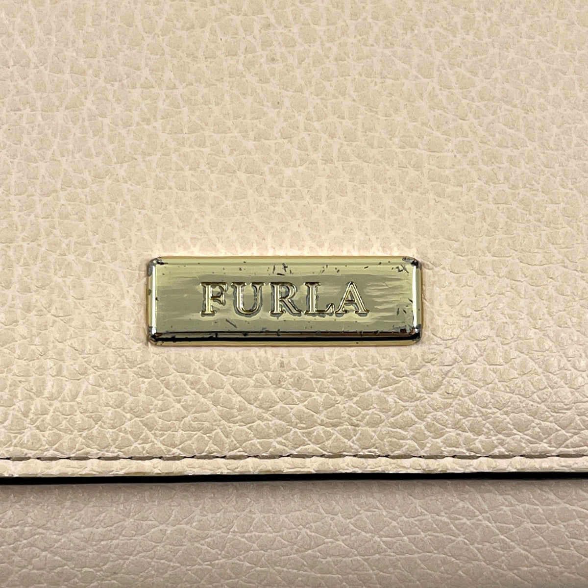 Furla Ritzy Light Pink Leather Continental Wallet Flap Long Purse
