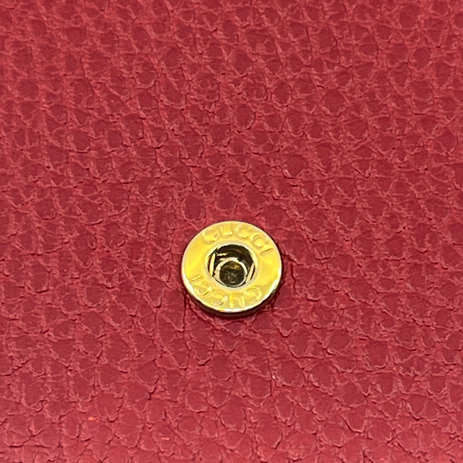 Gucci GG Marmont Continental Wallet in Red Leather