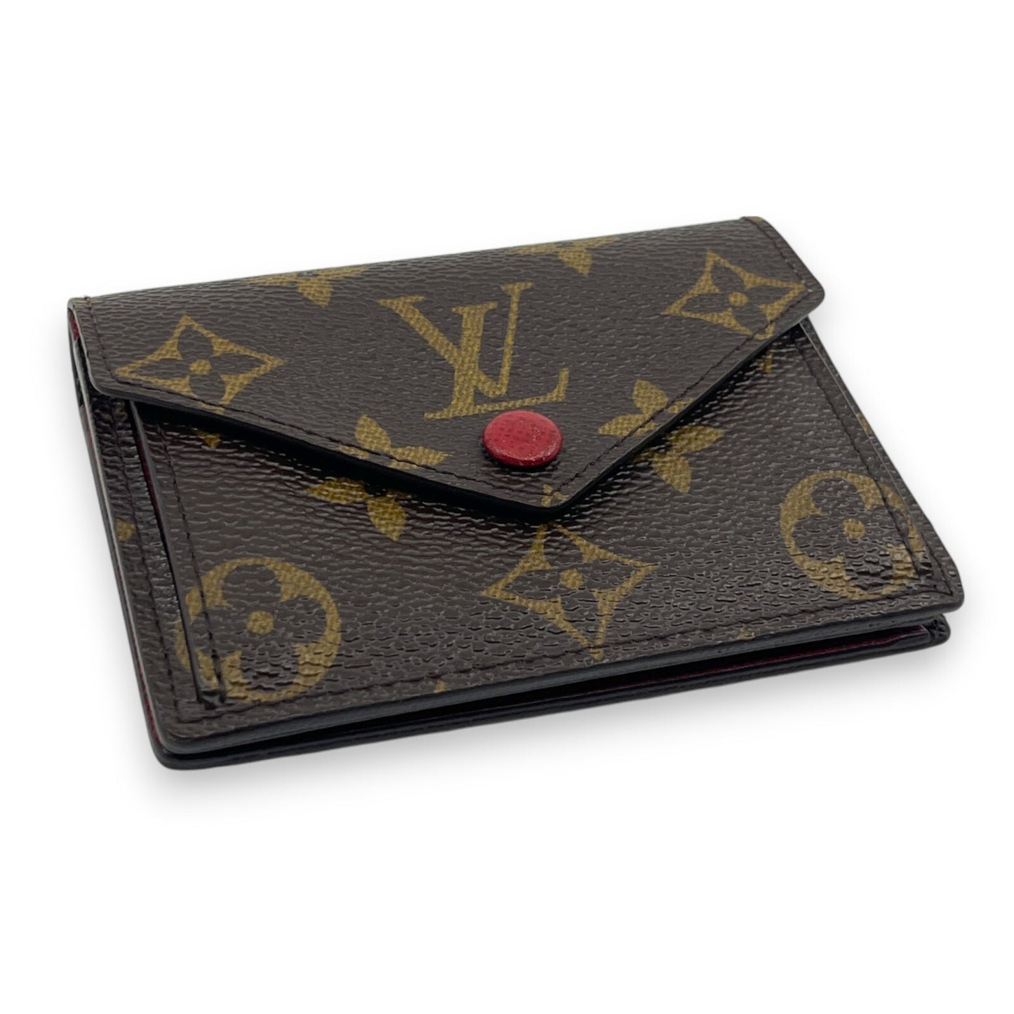 Louis Vuitton Monogram Portefeuille Marie Bifold Wallet Red M93802