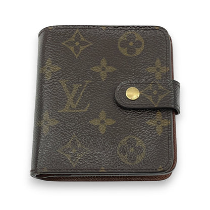 Louis Vuitton Monogram Compact Zip Bifold Wallet