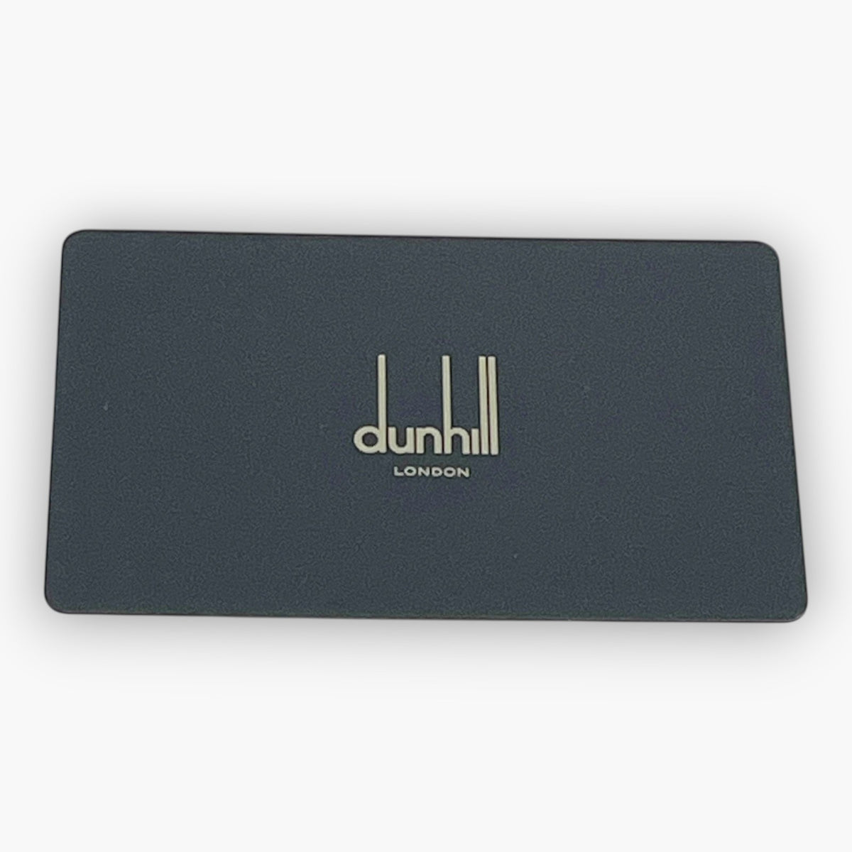 dunhill Key Case Wallet 6 Hooks Bill Slot Dark Brown Leather Italy W/ Card