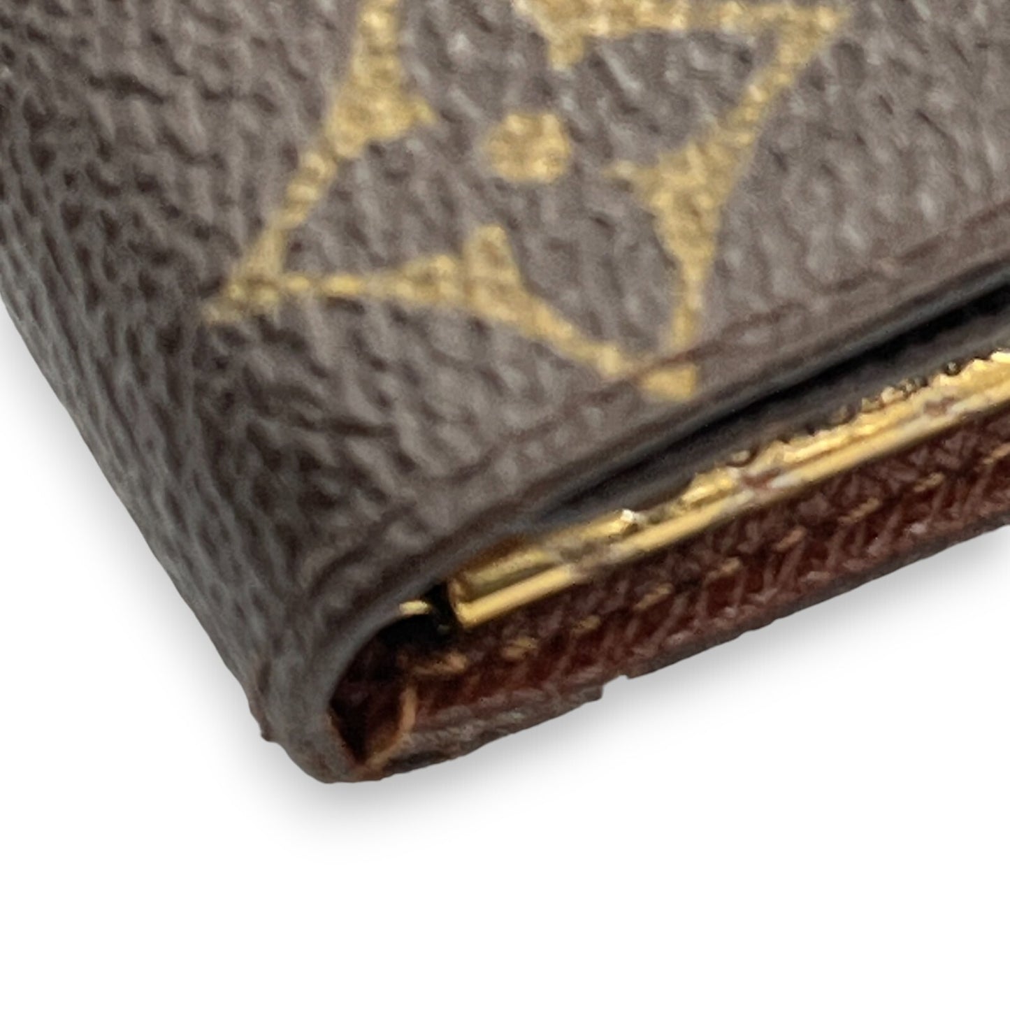 Louis Vuitton Monogram Minlan Multicles 4 Hooks Key Case Brown