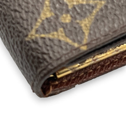 Louis Vuitton Monogram Minlan Multicles 4 Hooks Key Case Brown