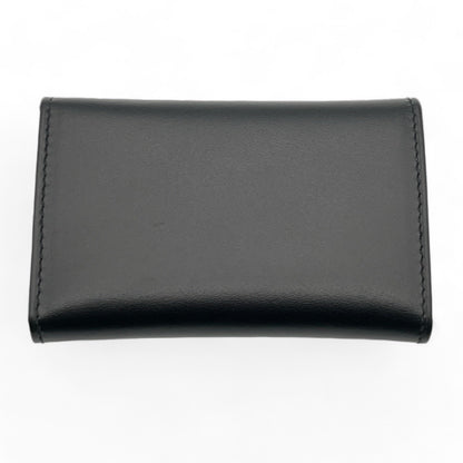 dunhill London Leather Key Case 6 Rings Black w/ Box & Dust Bag