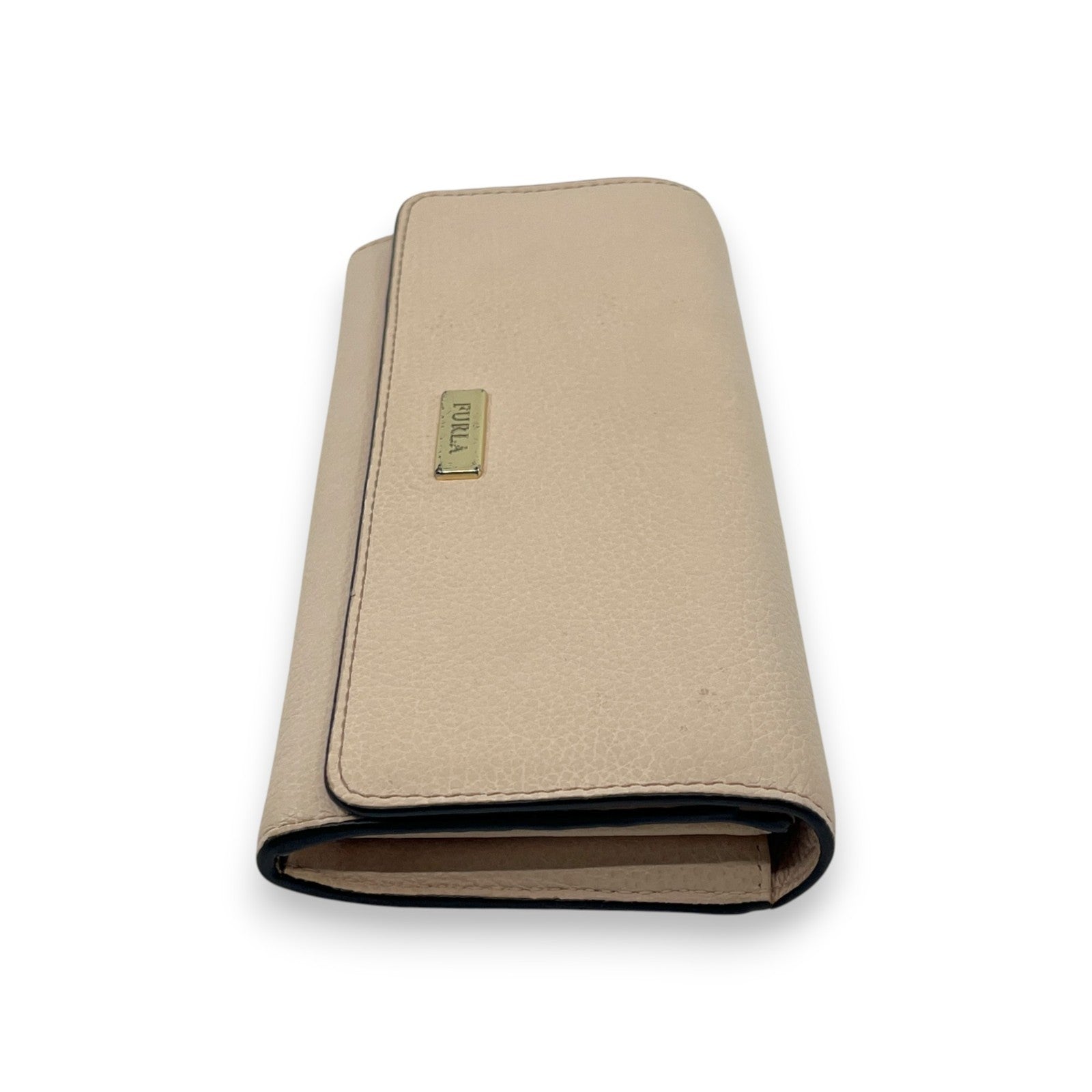 Furla Ritzy Pink Leather Continental Wallet