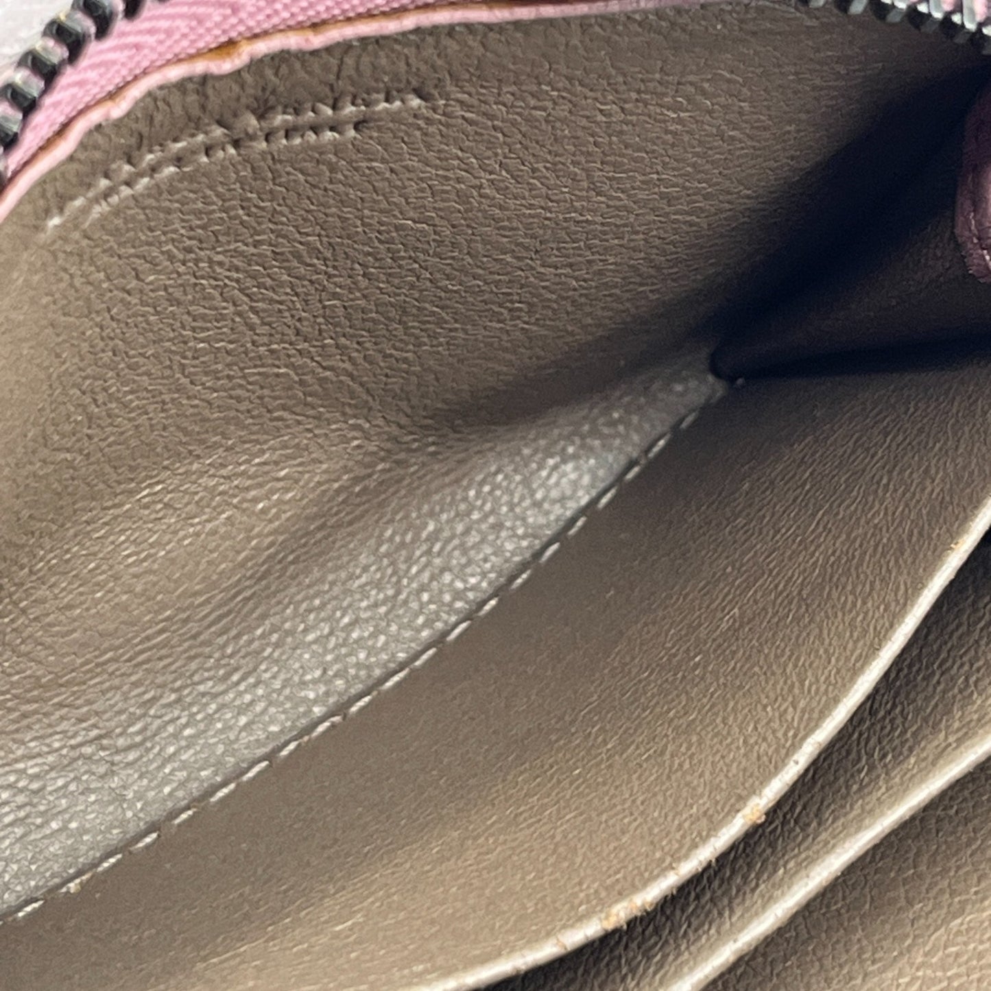 Bottega Veneta Intrecciato Leather Compact Zip-Around Wallet Pink