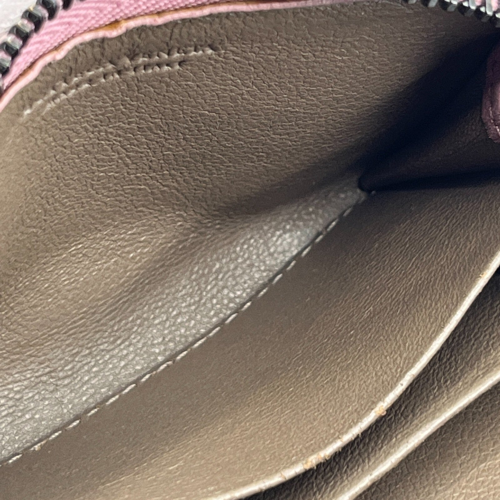 Bottega Veneta Intrecciato Leather Compact Zip-Around Wallet Pink