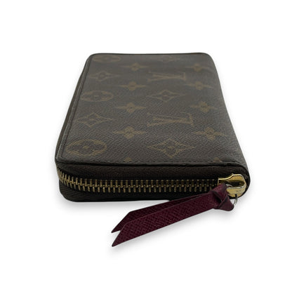 Louis Vuitton Monogram Portefeuille Clemence Zip-Around Wallet