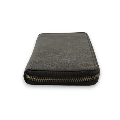 Louis Vuitton Monogram Portefeuille Clemence Zip-Around Wallet