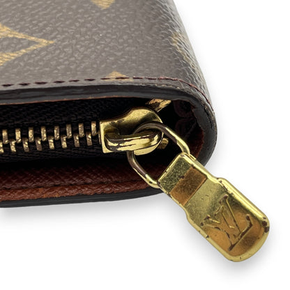 Louis Vuitton Monogram Porte Monnaie Zip Long Wallet