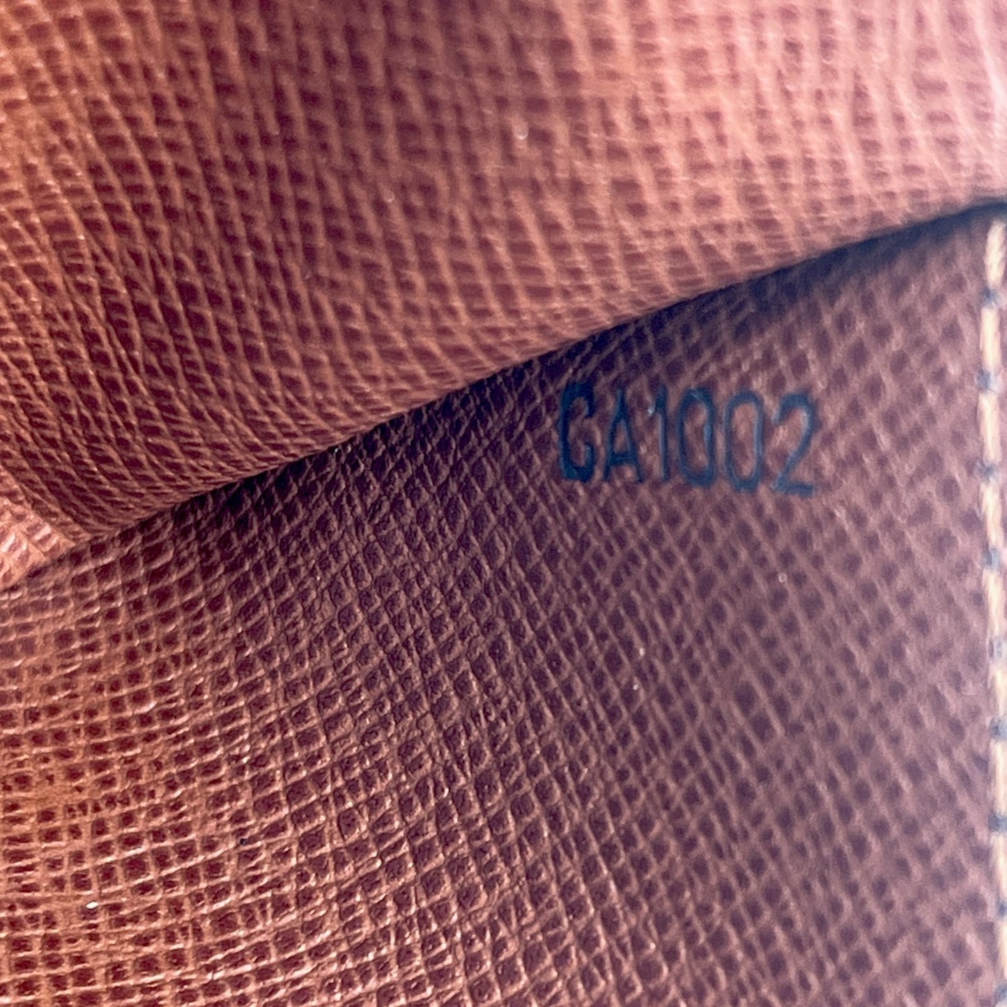 Louis Vuitton Monogram Porte Monnaie Zip Wallet Brown