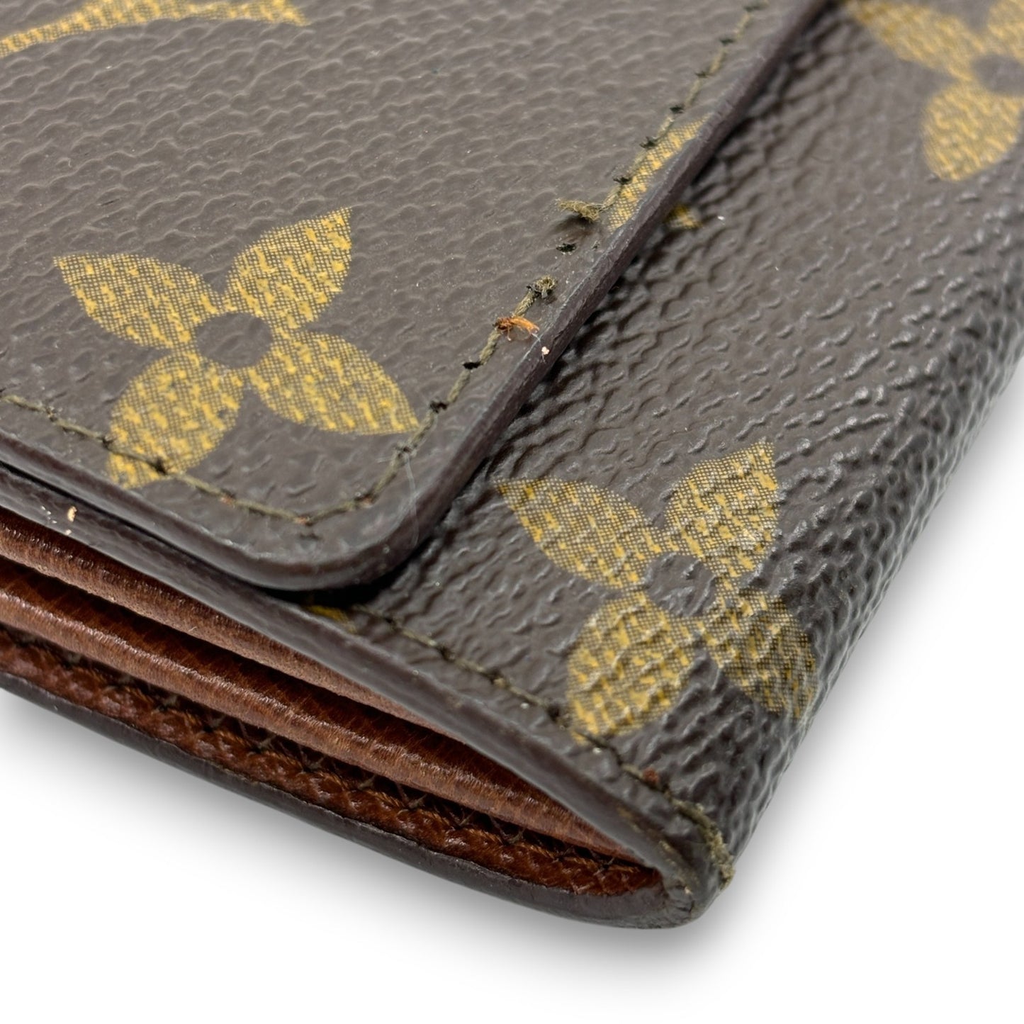 Louis Vuitton Monogram Porte Monnaie Zip Bifold Wallet M61735
