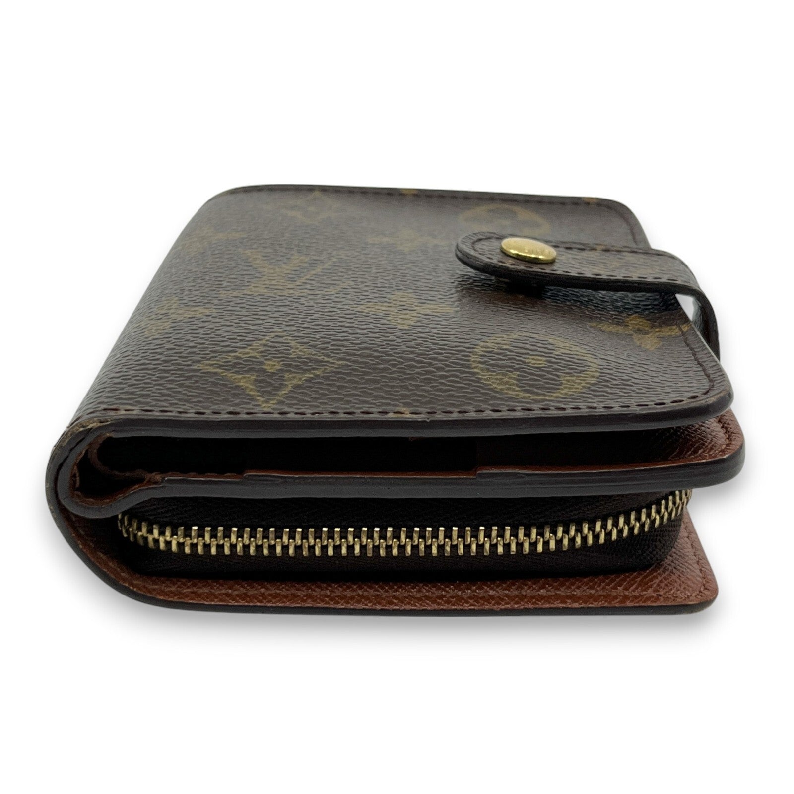 Louis Vuitton Monogram Compact Zip Bifold Wallet
