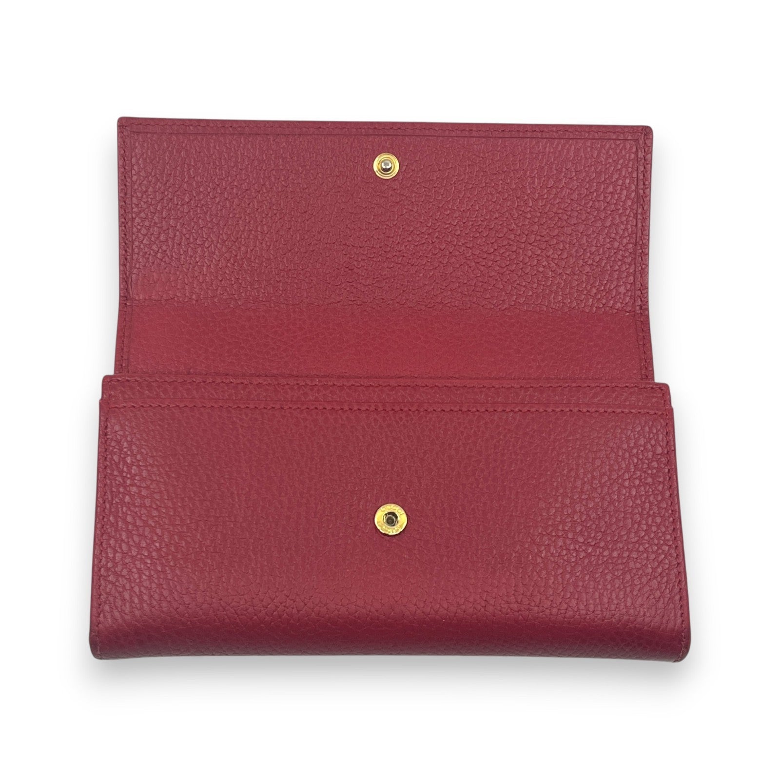 Gucci GG Marmont Continental Wallet in Red Leather