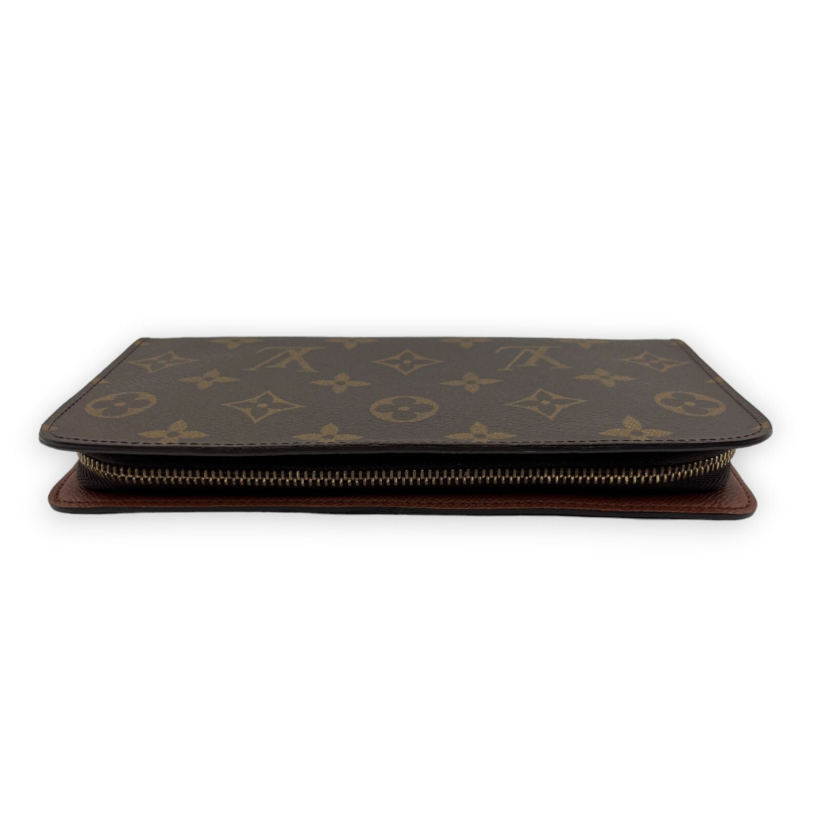 Louis Vuitton Monogram Porte Monnaie Zip Long Wallet