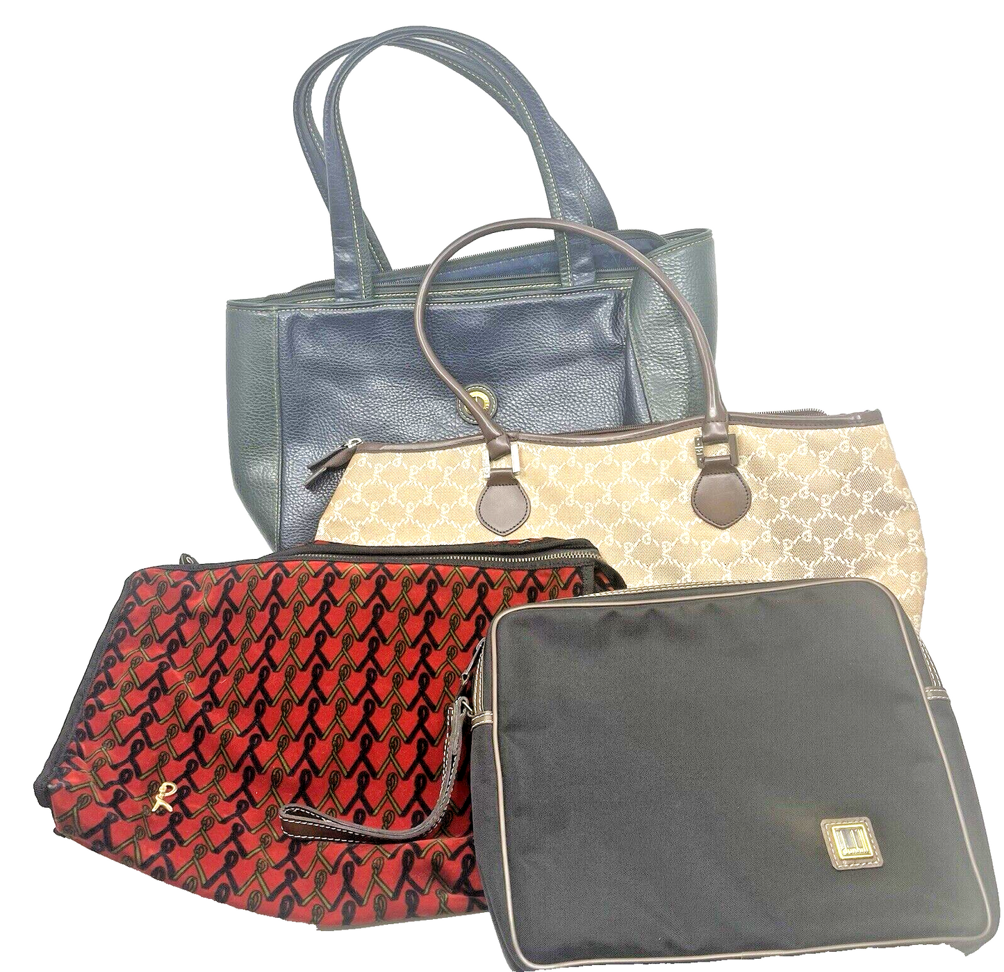 Roberta di Camerino Tote Bag La Tour Eiffel Handbag Dunhill Clutch Others 4 set