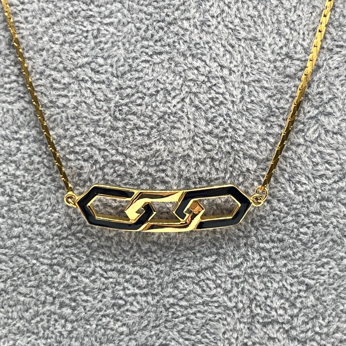 Givenchy GG Logo Pendant Necklace in Gold-Tone