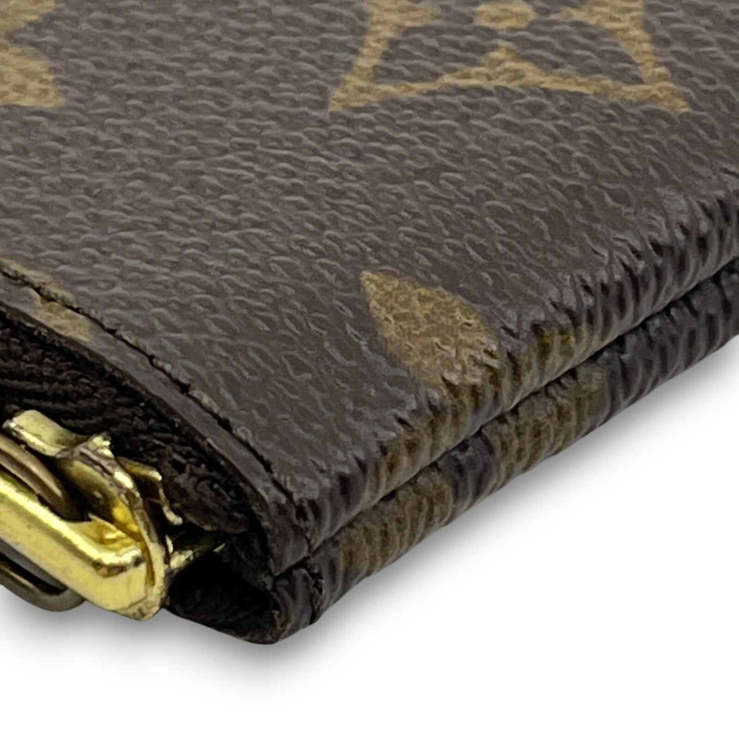 Louis Vuitton Monogram Pochette Cles Coin Purse and Keychain