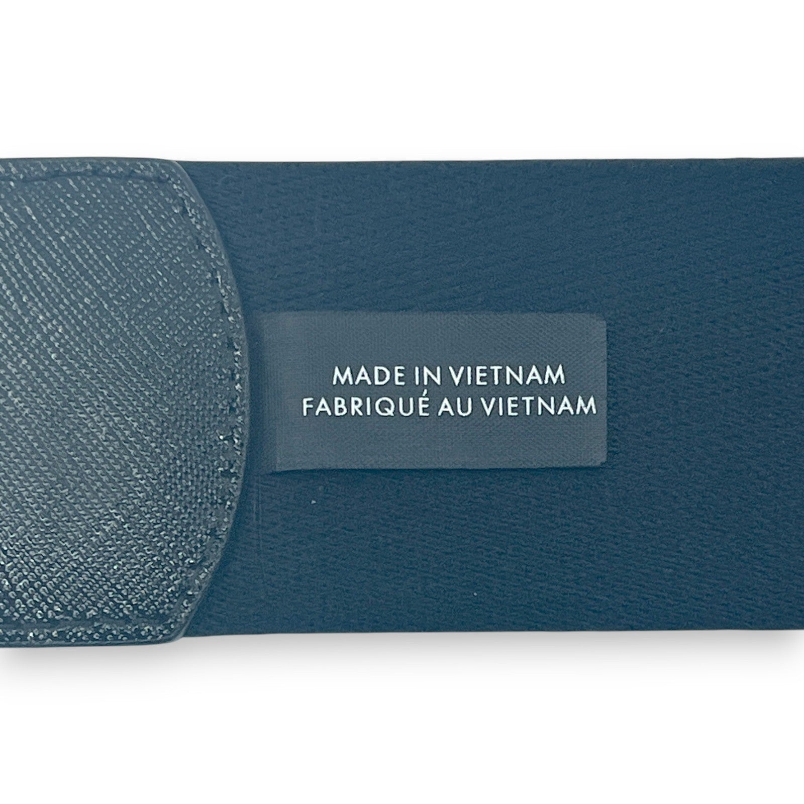 Marc Jacobs Adjustable Webbing Strap Black Gold with Pink Woven Logo