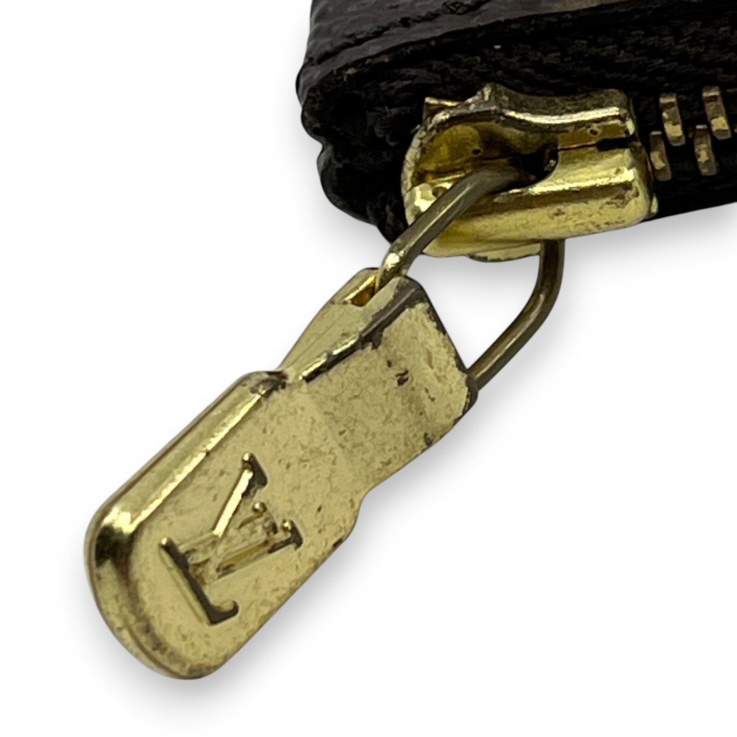 Louis Vuitton Monogram Pochette Cles Coin Purse and Keychain