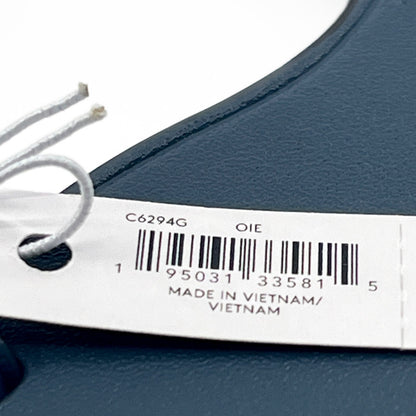 Coach Rexy Dinosaur Bag Charm Keychain Dark Blue Leather C6294G