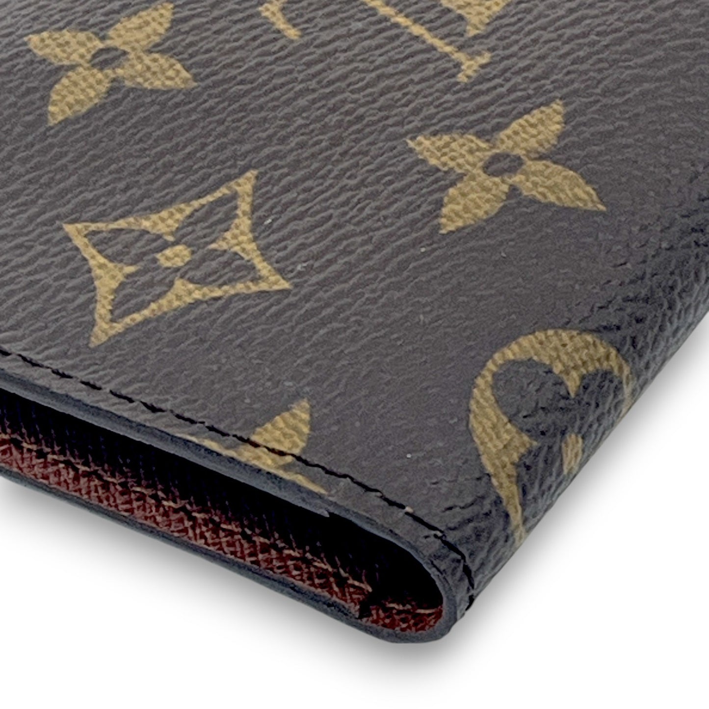 Louis Vuitton Monogram Port 2 Cartes Verticales Card Holder Wallet