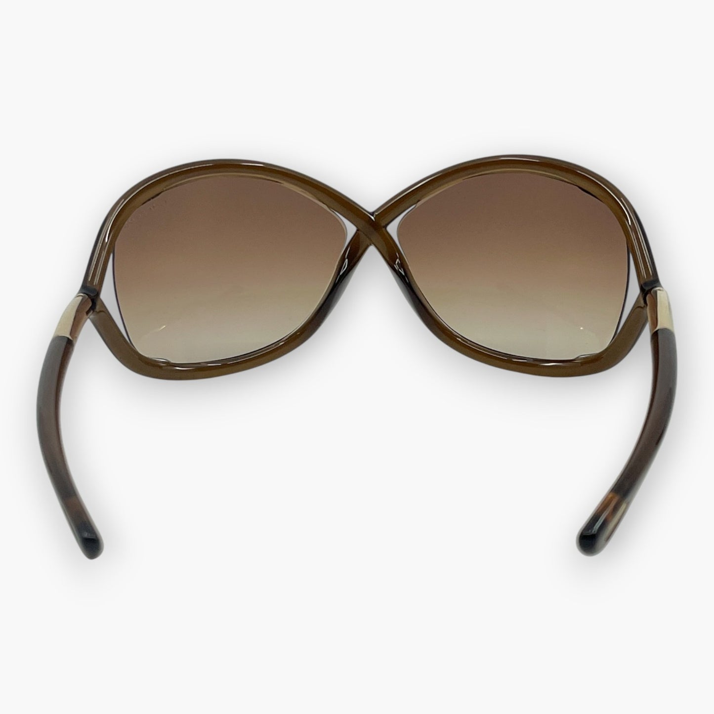 TOM FORD Brown Sunglasses FT0009/S Gradient Lenses w/ Case & Box