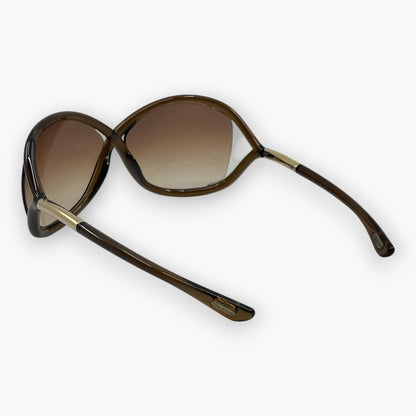 TOM FORD Brown Sunglasses FT0009/S Gradient Lenses w/ Case & Box
