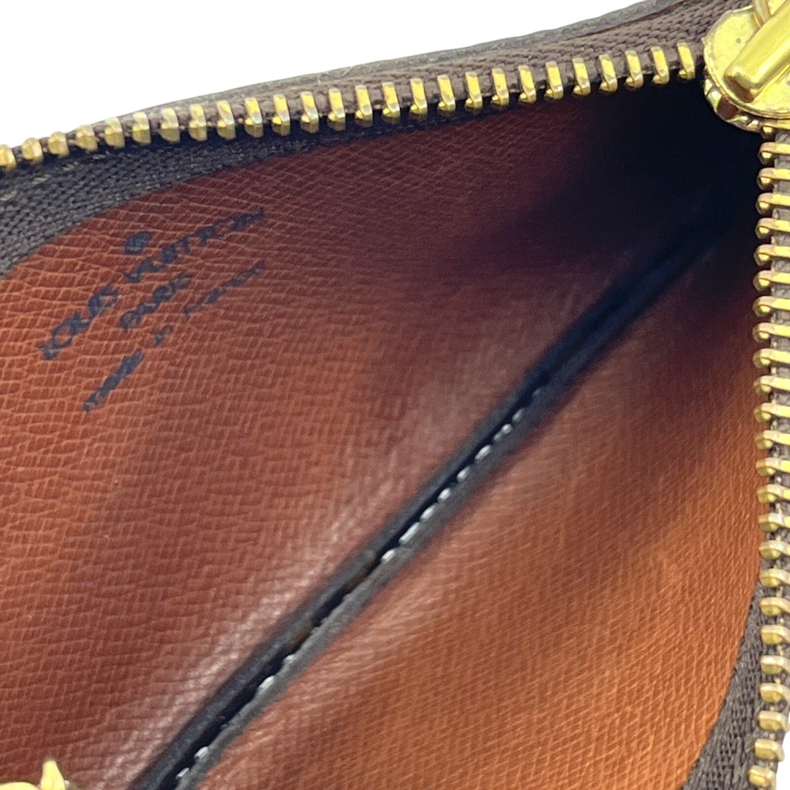 Louis Vuitton Monogram Pochette Cles Coin Purse and Keychain