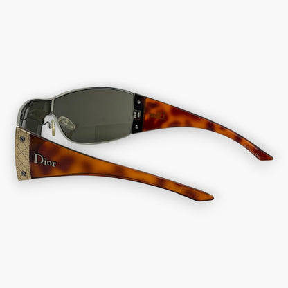 Christian Dior Gray Shield Sunglasses MIXT 2 TRXOX 125 Made in Italy