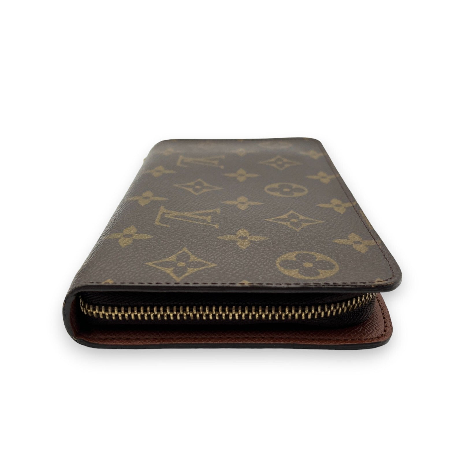Louis Vuitton Monogram Porte Monnaie Zip Long Wallet